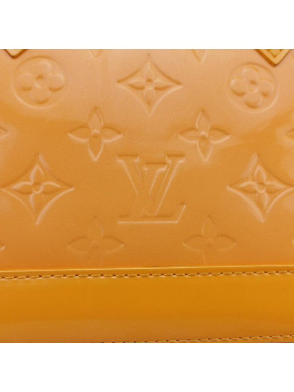 Louis Vuitton Alma PM Jaune Passion Vernis Handbag - Picture 12 of 16